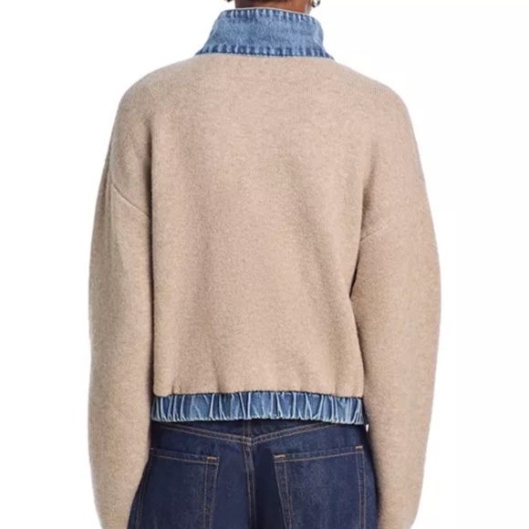 BLANKNYC Sweater Bomber Jacket - NWT - Picture 3 of 4